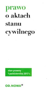 Obrazek Prawo o aktach stanu cywilnego