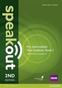Obrazek Speakout 2nd Edition Pre-Intermediate Flexi Student's Book 2 + DVD