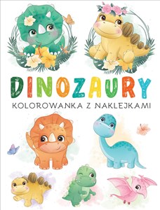 Picture of Dinozaury. Kolorowanka z naklejkami