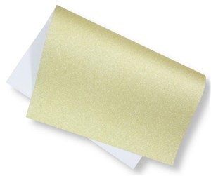 Picture of Brystol brokatowy 200g 40x60cm cytrynowy 5ark