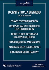 Picture of Konstytucja biznesu Zbiór przepisów