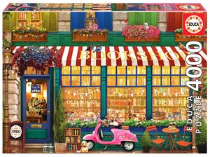 Picture of Puzzle 4000 Księgarnia w stylu retro 109606