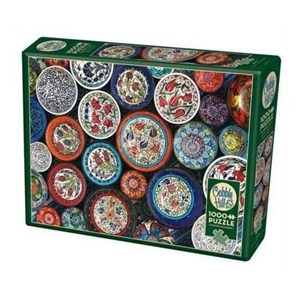 Picture of Puzzle 1000 Kolorowe naczynia