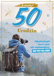 Picture of Karnet Urodziny 50