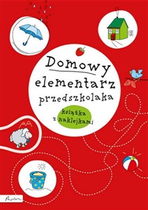 Picture of Domowy elementarz przedszkolaka Mądre dziecko Książka z naklejkami