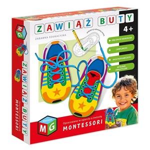 Picture of ZAWIĄŻ BUTY - ZABAWKA EDUKACYJNA MONTESSORI