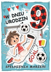 Picture of Karnet urodziny 9