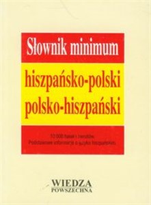 Obrazek Słownik minimum hiszpańsko-polski polsko-hiszpański