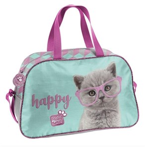 Picture of Torba sportowa Studio Pets turkusowo-różowa