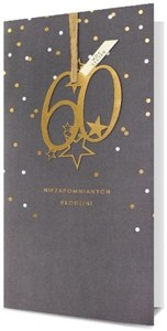 Obrazek Karnet KL Urodziny 60