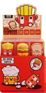 Picture of Gumka do ścierania Fast Food (24szt)