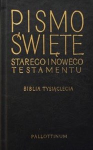 Obrazek Pismo Święte Starego i Nowego Testamentu Biblia Tysiąclecia format oazowy