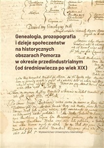 Picture of Genealogia, prozopografia i dzieje społeczeństw...