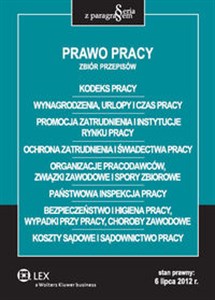 Picture of Prawo pracy Zbiór przepisów