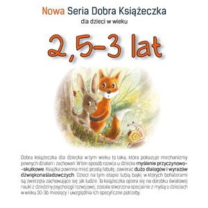 Obrazek 2,5-3 lat Nowa Seria Dobra Książeczka
