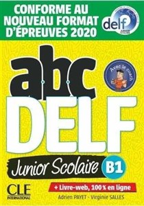 Picture of ABC DELF B1 junior scolaire książka + CD + zawartość online