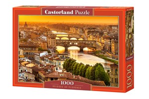 Obrazek Puzzle 1000 Bridges of Florence