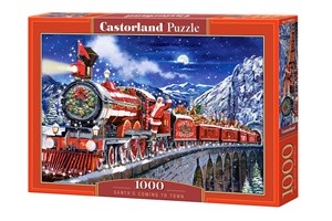 Picture of Puzzle 1000 Santas Coming to Town