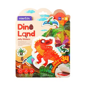 Obrazek Naklejki żelki - Dinozaury