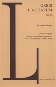 Picture of Orbis Linguarum vol 50