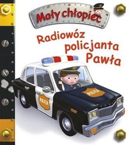 Obrazek Radiowóz policjanta Pawła. Mały chłopiec