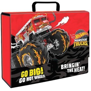 Obrazek Teczka z rączką A4 XL Hot Wheels