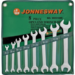 Picture of W25108S Zestaw 8szt. kluczy płaskich 6-22mm