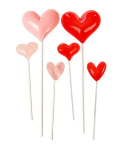 Obrazek Serduszka na patyczku 3szt