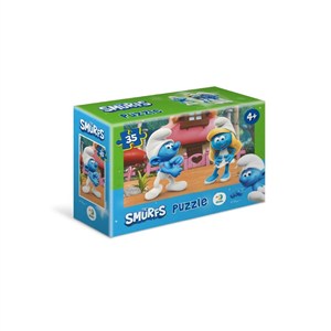 Obrazek Puzzle mini 35 Smerfy Romans
