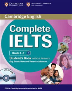 Picture of Complete IELTS Bands 4-5 Student's Book without answers + CD