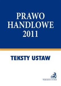 Obrazek Prawo handlowe 2011 Teksty Ustaw