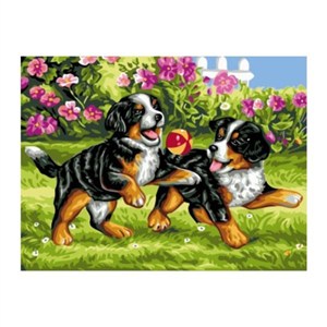 Obrazek Diamentowa mozaika Psy NO-1006963