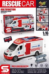 Picture of Ambulans ze światłem i dźwiękiem 1:16