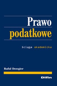 Obrazek Prawo podatkowe Ściąga akademicka