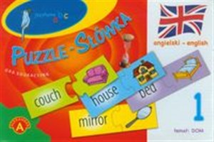 Picture of Puzzle-Słówka 1 temat: dom. Gra edukacyjna angielski - english