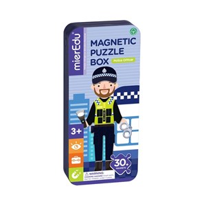 Picture of Puzzle magnetyczne Policjant