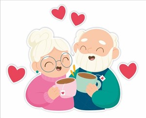 Picture of Dekoracje okienne - Dziadkowie 5el