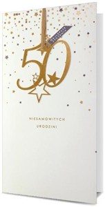 Obrazek Karnet KL Urodziny 50