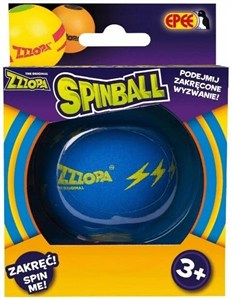 Picture of Spinball - Zakręcona zabawa niebieska z żółtym