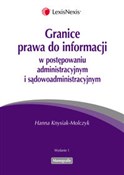 Granice pr... - Hanna Knysiak-Molczyk -  Książka z wysyłką do UK