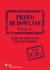 Picture of Prawo budowlane Warunki techniczne i inne akty prawne