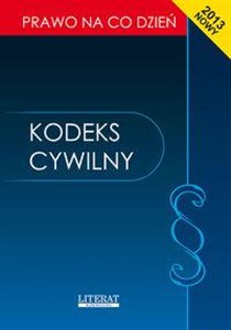 Picture of Kodeks cywilny 2013 Stan prawny na dzień 1 stycznia 2013 roku