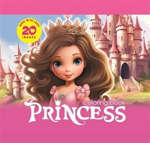 Obrazek Kolorowanka 140x140 Księżniczki Princess
