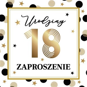 Picture of Zaproszenie Urodziny 10szt