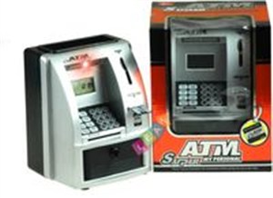 Obrazek Bankomat skarbonka dźwięki jak prawdziwy