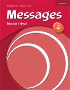 Picture of Messages 4 Teacher's Book