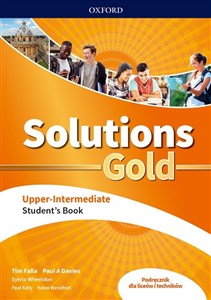 Picture of Solutions Gold Upper-Intermediate Podręcznik Szkoła ponadpodstawowa i ponadgimnazjalna
