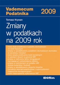 Picture of Zmiany w podatkach na 2009 rok