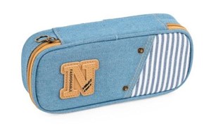 Picture of Piórnik etui Denim niebieski