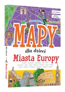 Obrazek Miasta Europy Mapy dla dzieci